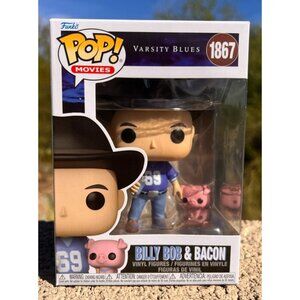 Funko Pop! Movies - Varsity Blues - Billy Bob & Bacon (#1867, NEW)